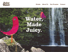 Tablet Screenshot of juicy-water.com